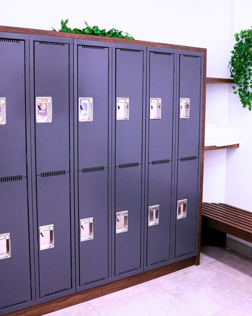 Locker room